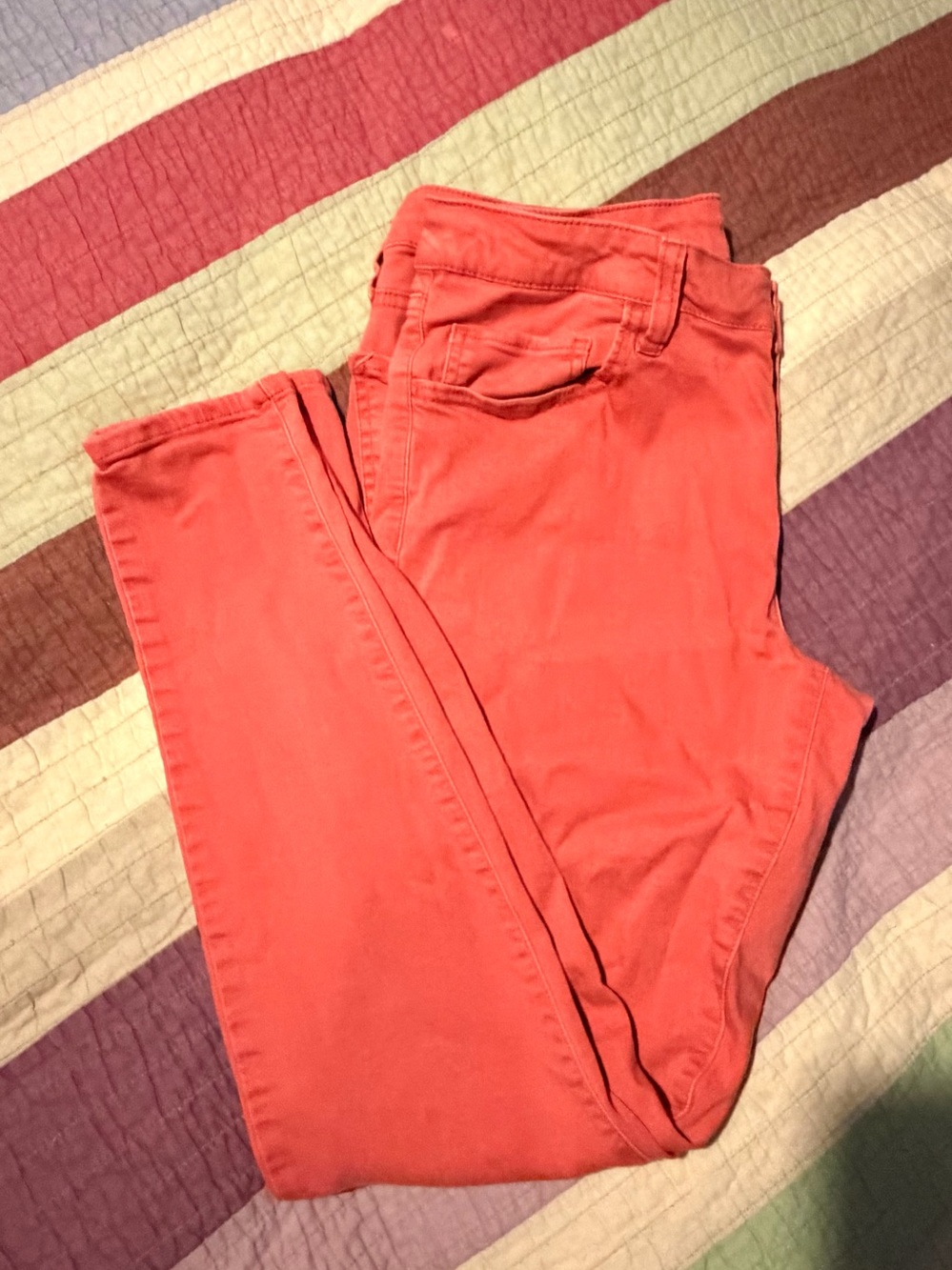 Women's So Coral Skinny Jeans